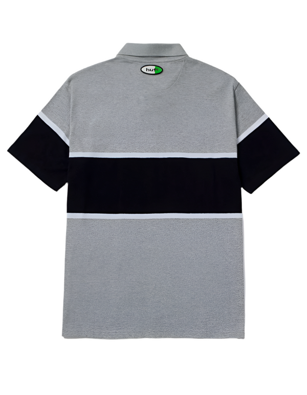 Power Unit SS Polo Shirt // Grey