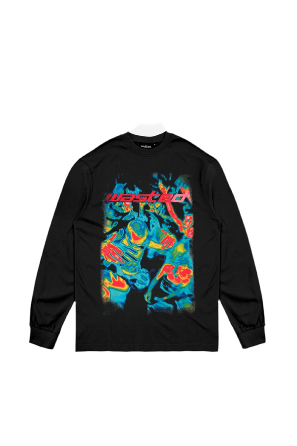 Fusion LS T-shirt // Black