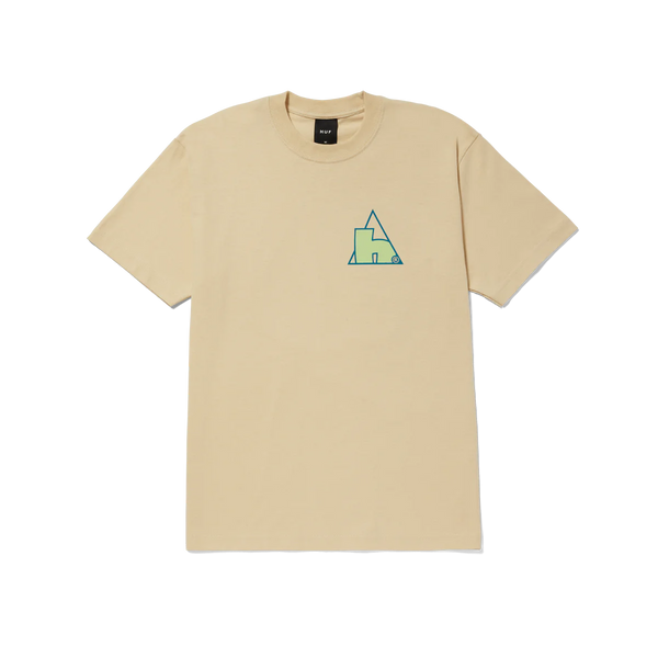 High Tide SS Tee // Wheat