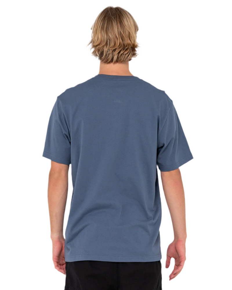 Platinium SS Tee // China Blue