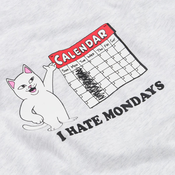 I Hate Mondays Tee // Ash Heather