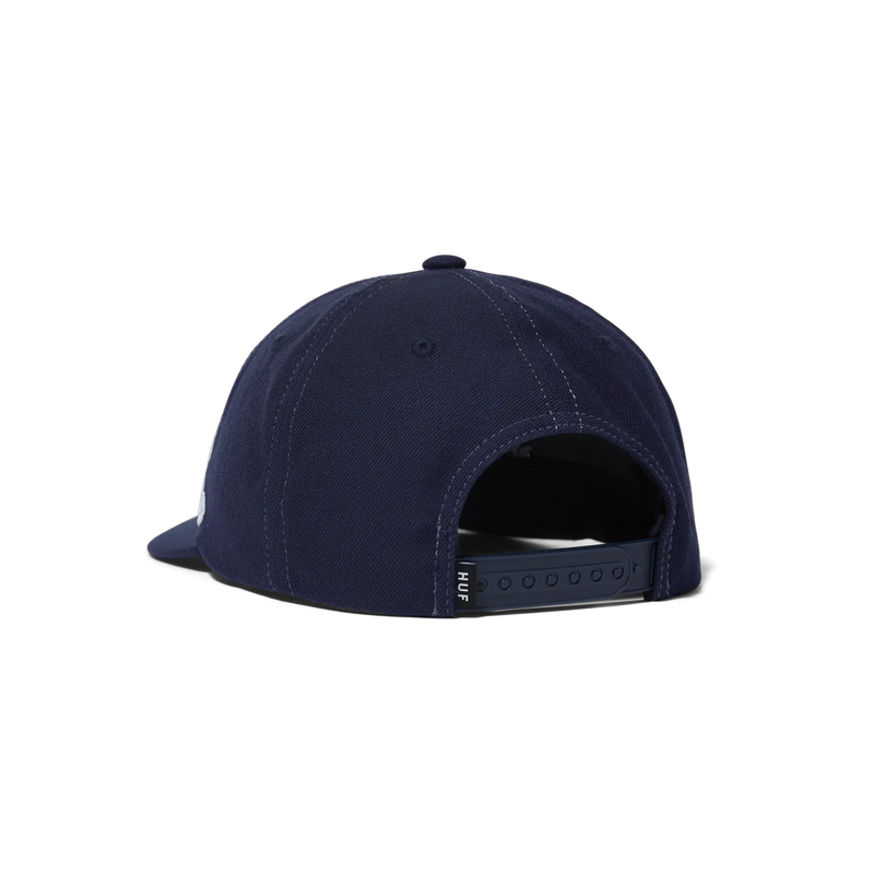 Outlines Snapback Hat // Navy