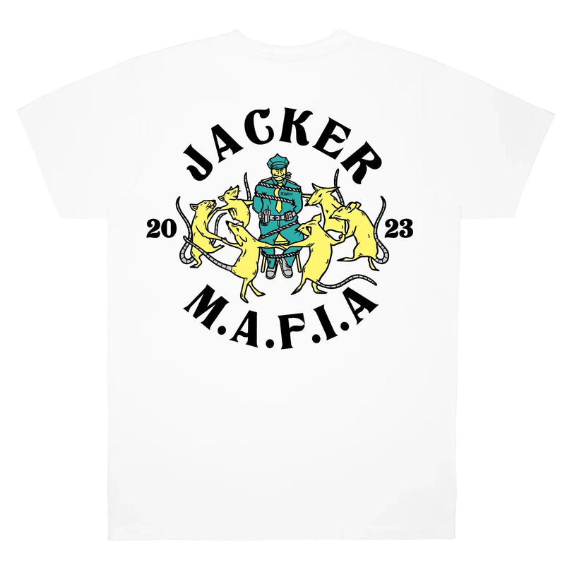 T-shirts - Jacker - Dancing Rats T-shirt // White - Stoemp