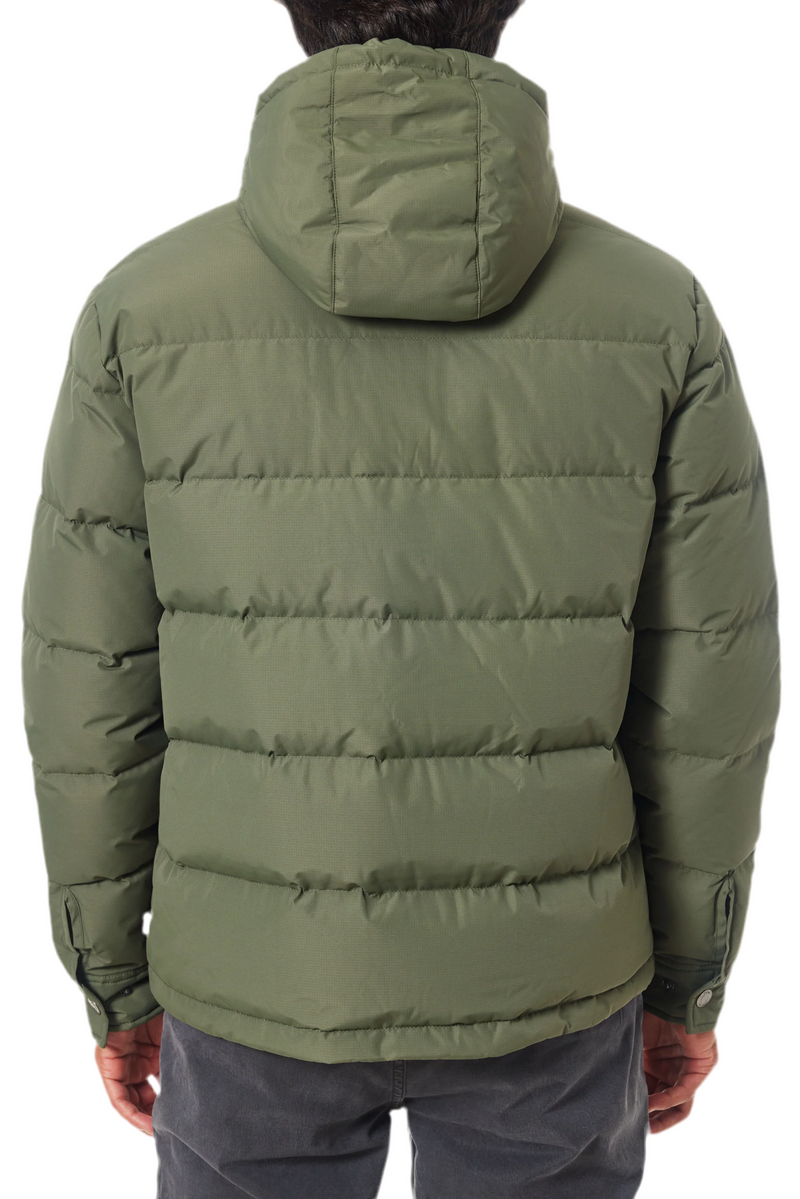 Otg Summit Hooded Down Jacket // Thyme