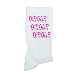 Chaussettes - Bisous Skateboards - Bisous Socks X3 // White - Stoemp