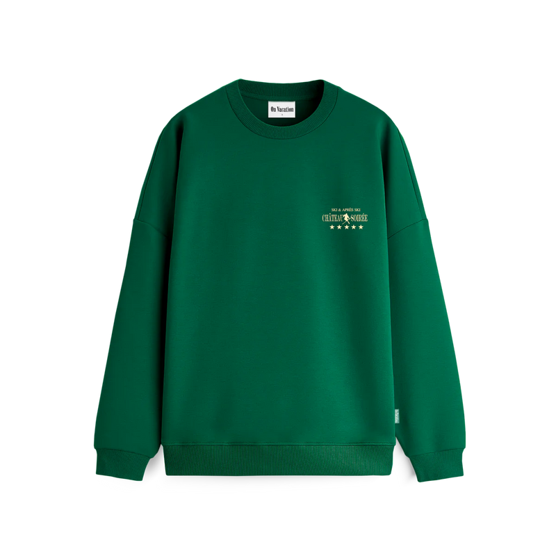 Chateau Soirée Sweater // Bottle Green