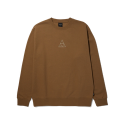 Huf Set Triple Triangle Crewneck // Camel