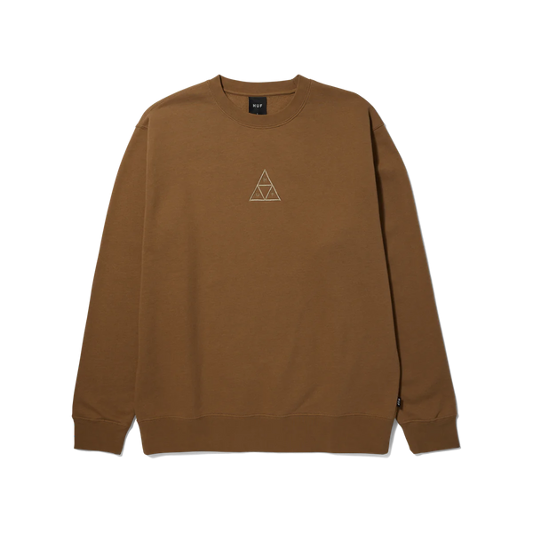 Huf Set Triple Triangle Crewneck // Camel