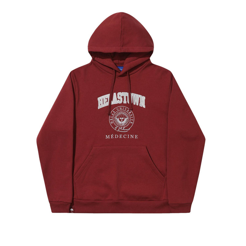 Helastown Hoodie // Burgundy