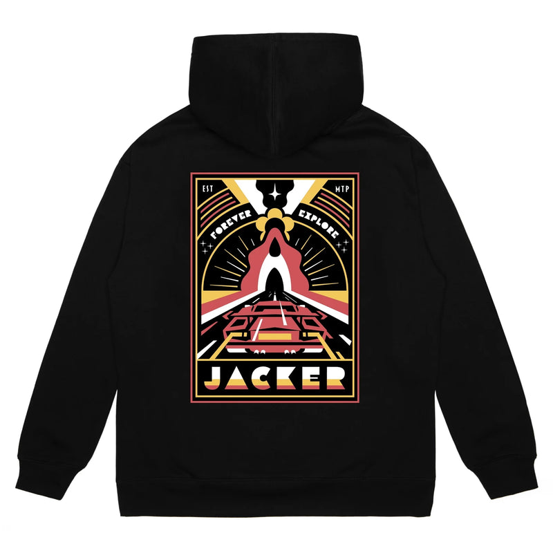 Sweats à capuche - Jacker - Explorer Hoodie // Black - Stoemp
