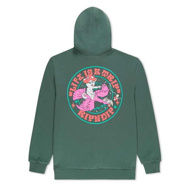 Take A Trip Hoodie // Alpine Green