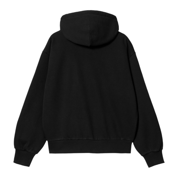 W' Hooded Casey Jacket // Black/Silver