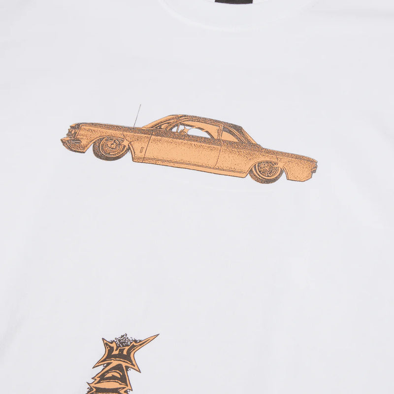 Huf Car Club SS Tee // White