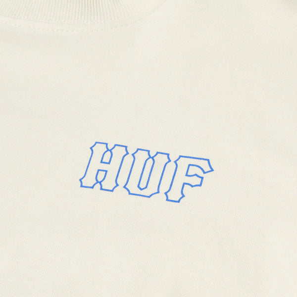 T-shirts - Huf - Huf Set H S/S Tee // Bone - Stoemp