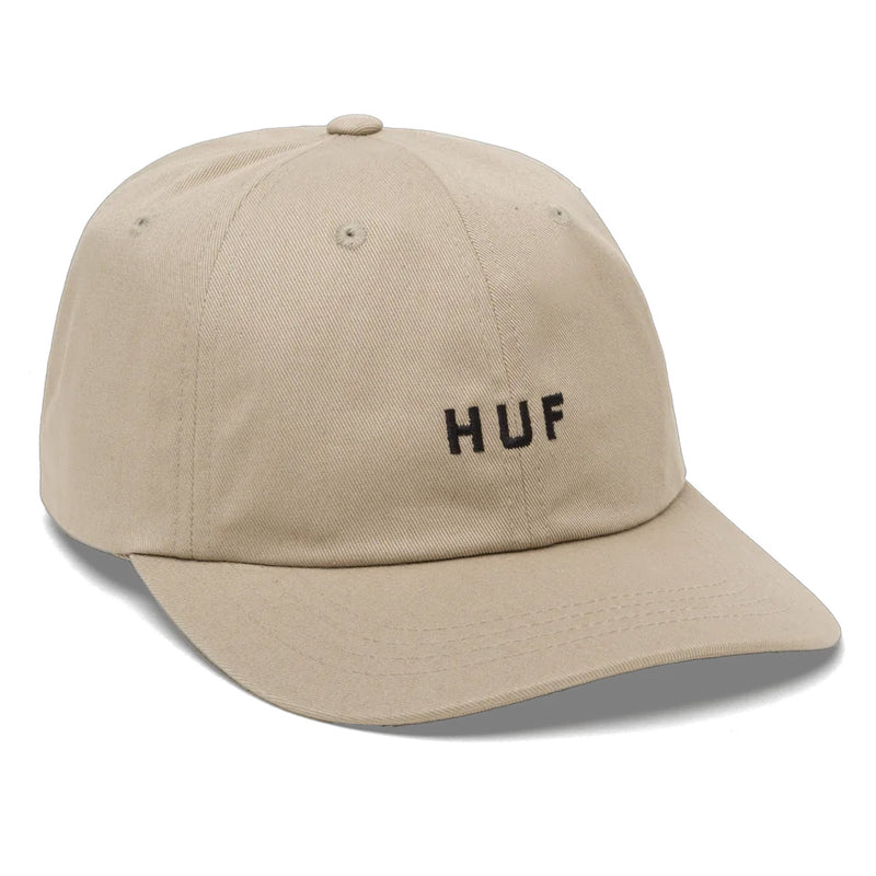 Huf Set OG CV 6 Panel Hat // Oatmeal