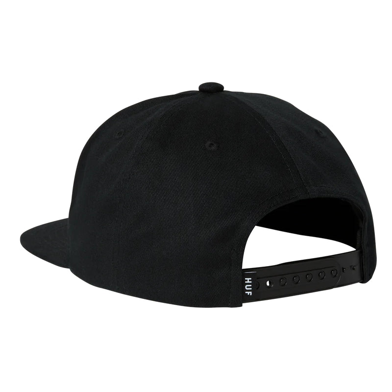 Casquettes & hats - Huf - Set TT Snapback // Black - Stoemp
