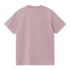 Carhartt WIP S/S Pocket T-Shirt Hortensia t-shirt unisexe bleu clair style streetwear vue de dos 