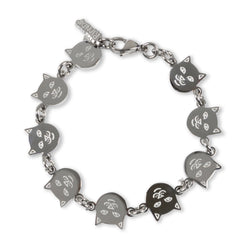 Lord Nermal Metal Link Bracelet // Silver