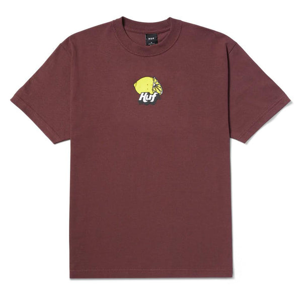 T-shirts - Huf - Limeade SS Tee // Eggplant - Stoemp