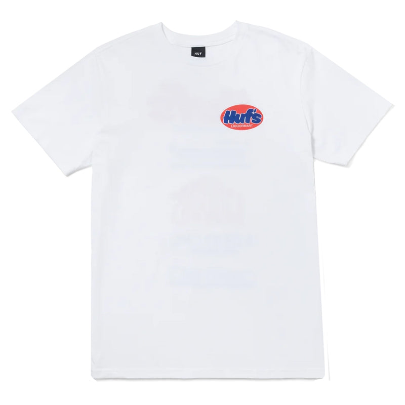 T-shirts - Huf - Liquormart SS Tee // White - Stoemp