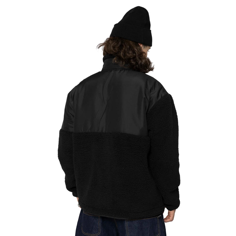 Hustler Sherpa Jacket // Black
