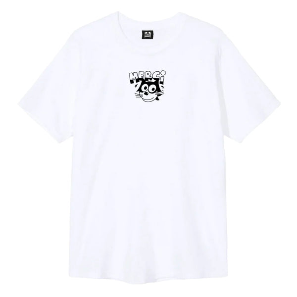 T-shirts - Merci Le Sang - Merci Le Chat // White - Stoemp