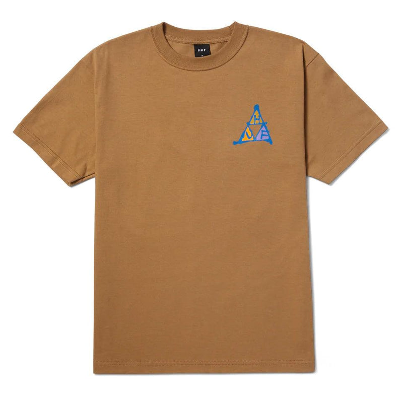 T-shirts - Huf - NO-FI TT SS Tee // Camel - Stoemp