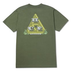 T-shirts - Huf - Paid In Full SS Tee // Olive - Stoemp