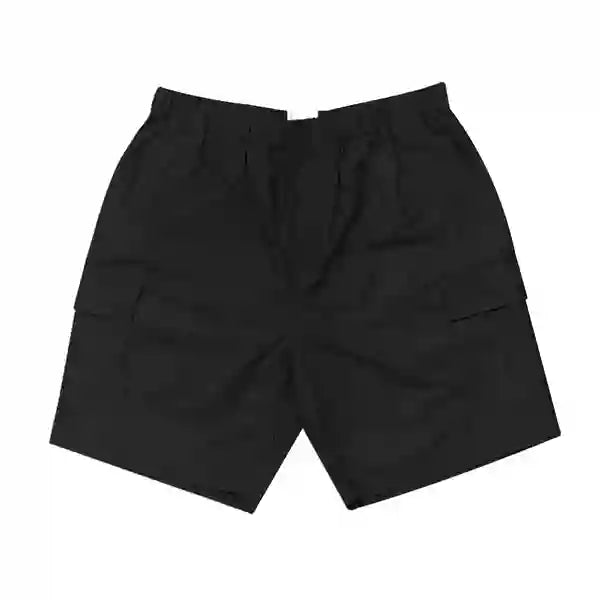 Shorts - Parlez - Gilbert Cargo Shorts // Black - Stoemp