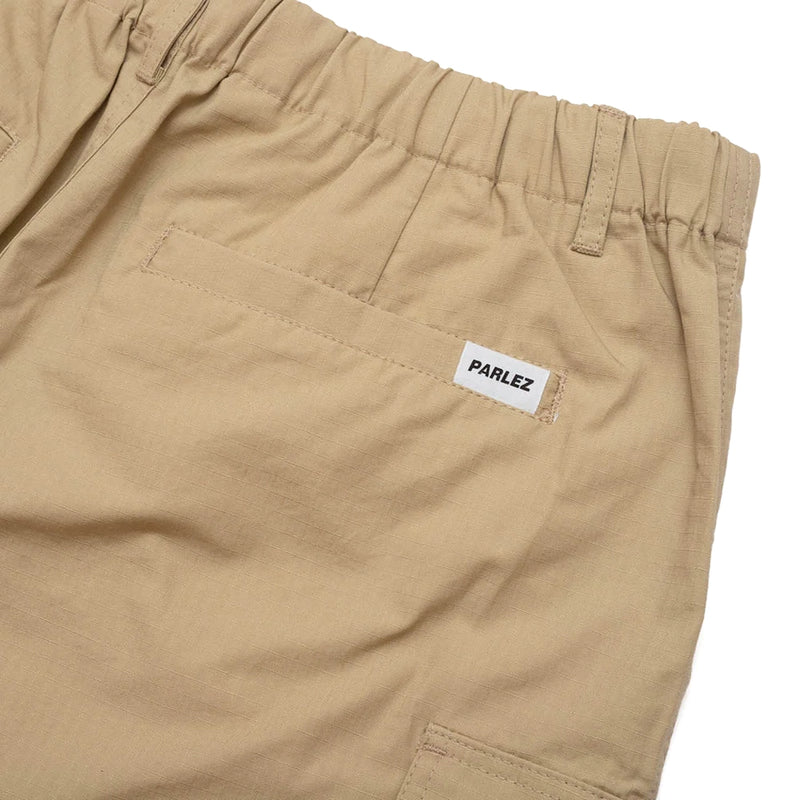 Shorts - Parlez - Gilbert Cargo Shorts // Sand - Stoemp
