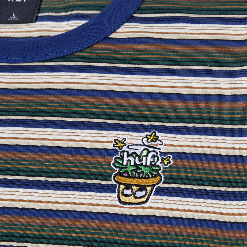 T-shirts - Huf - Pot Head Striped Knit Top // Olive - Stoemp