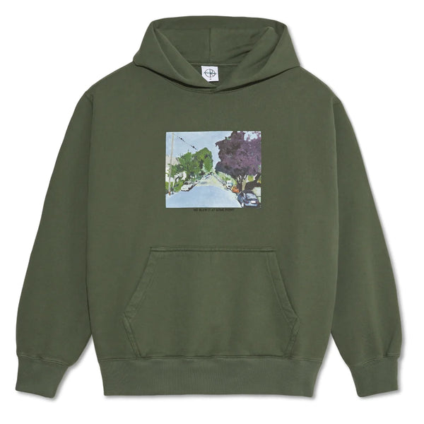 Ed Hoodie // We Blow It At Some Point //  Grey Green