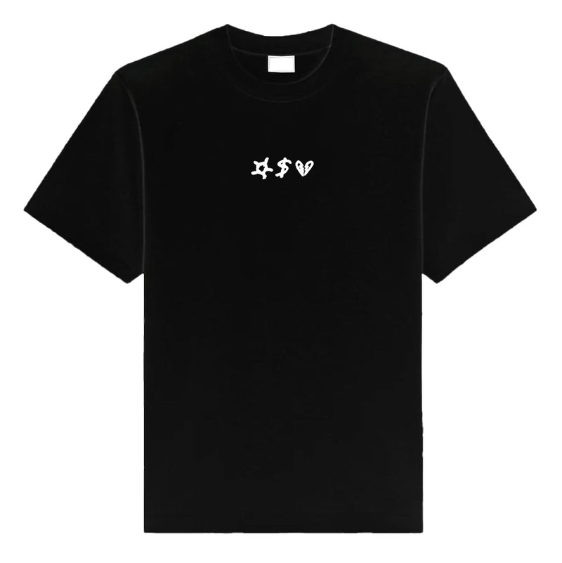 SCF Logo Tee  // Black/White