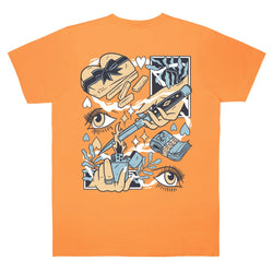 Soulmate T-shirt // Orange