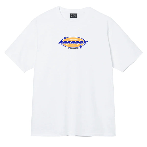 T-shirts - Paradox - Blue Smooth Tee // White - Stoemp