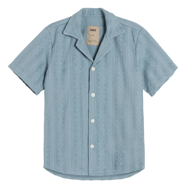 Ancora Cuba Terry Shirt // Blue