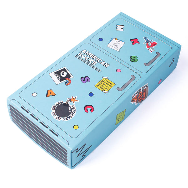 Pack de 3 Chaussette American Socks Frigo Unisexe Vue de face packaging