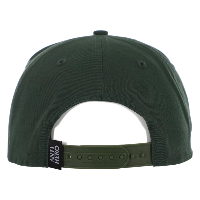 Lil Pigeon Snapback // Forest Green/Yellow