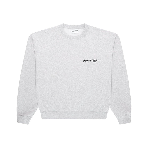 Crewneck Arbor Antwerp Ecologique Gris Vue de face 