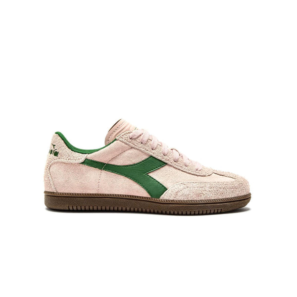 diadora Trainer sneakers et rose pour femmes vue de profil