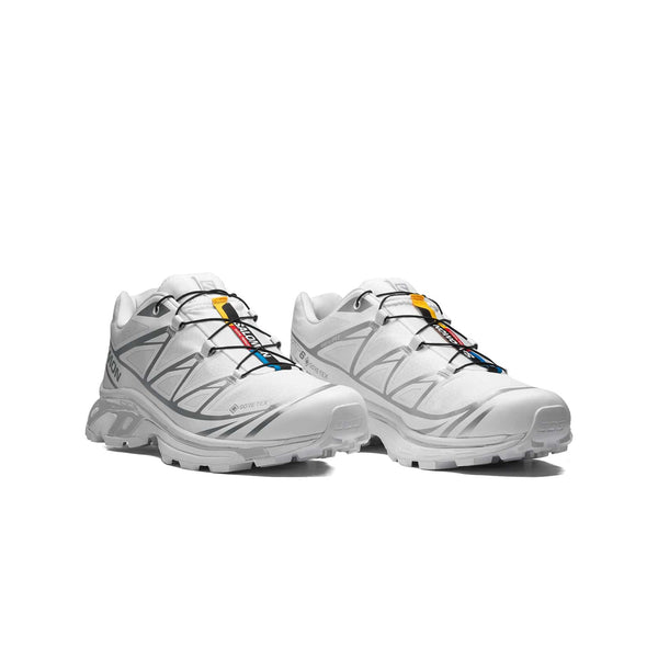 Salomon XT-6 unisexe blanche, silhouette trail revisitée pour un look urbain