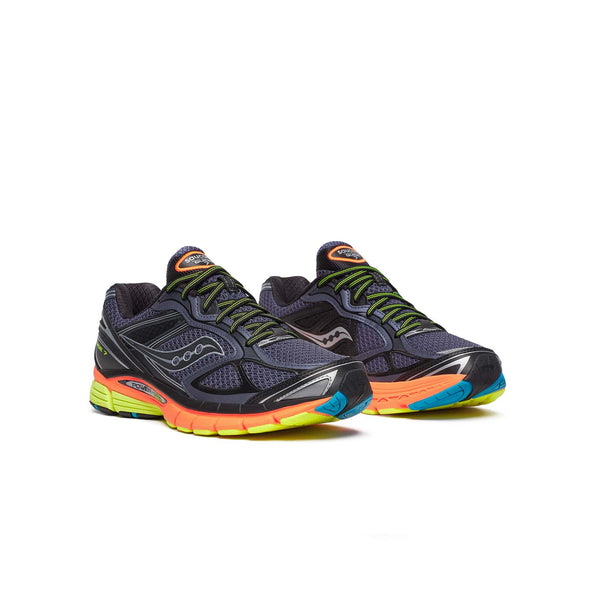 3/4 view of Saucony ProGrid Guide 7 grey multi sneaker S70936-13