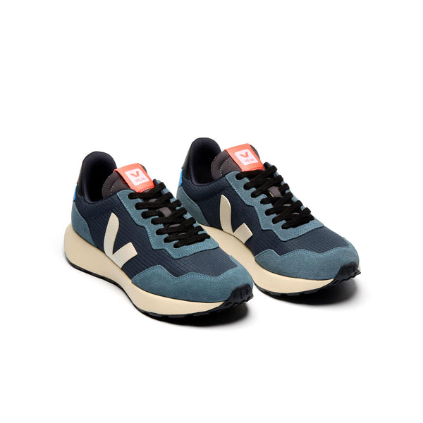  VEJA Paulistana eco-friendly sneakers angled 3/4 view with retro silhouette