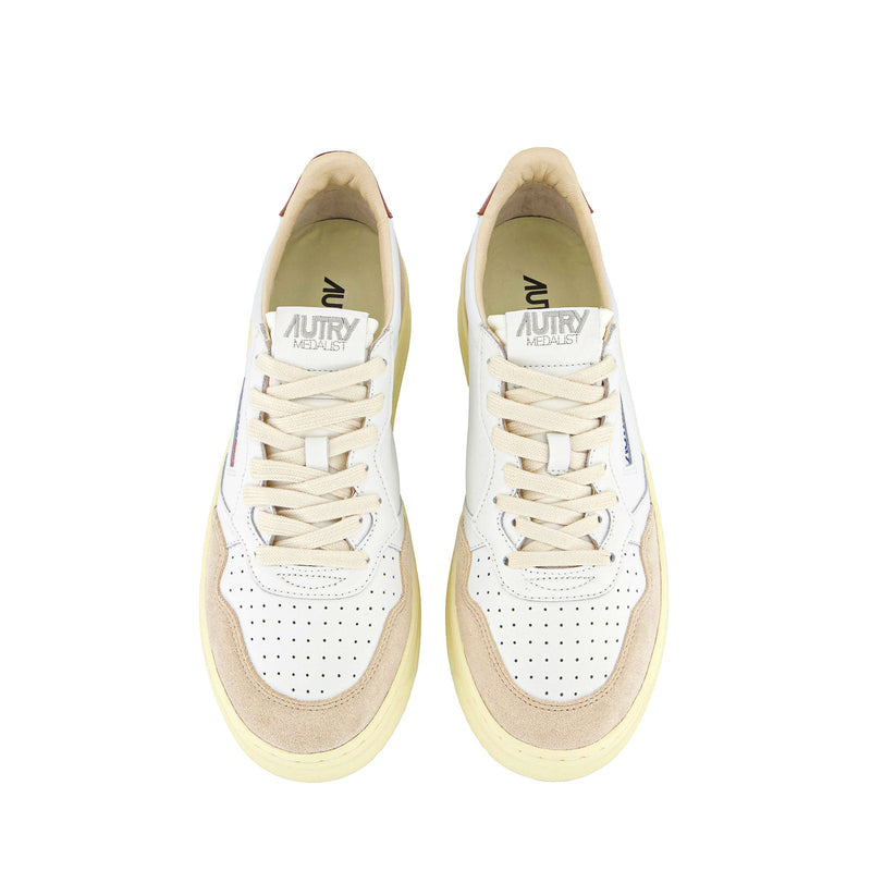 Medalist Low - LS72 - White / Coco