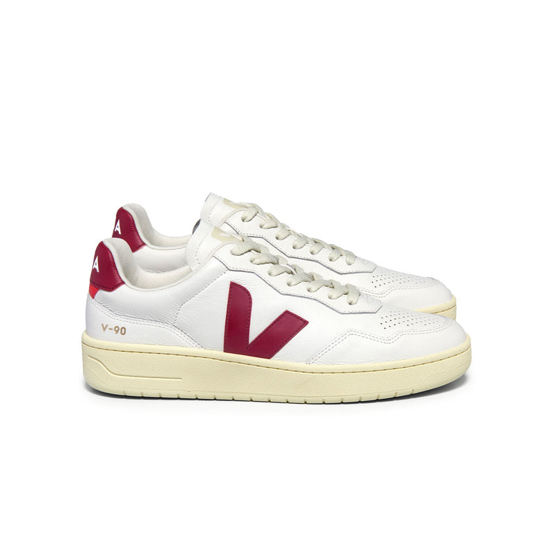 sneakers veja v-90 marsala