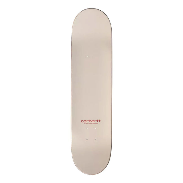 skate carhartt beige et rouge 