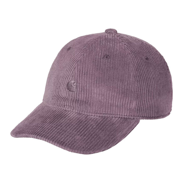 Casquette Carhartt Velours Violet vue de face