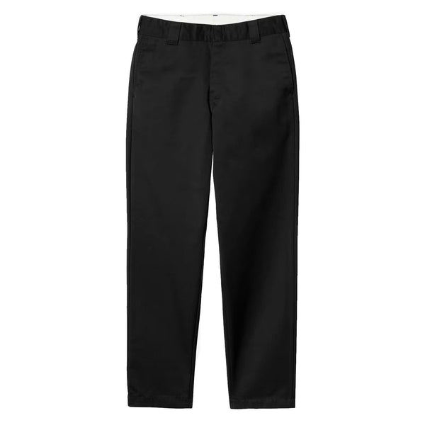 Pantalon Carhartt Chino Noir Homme vue de face 