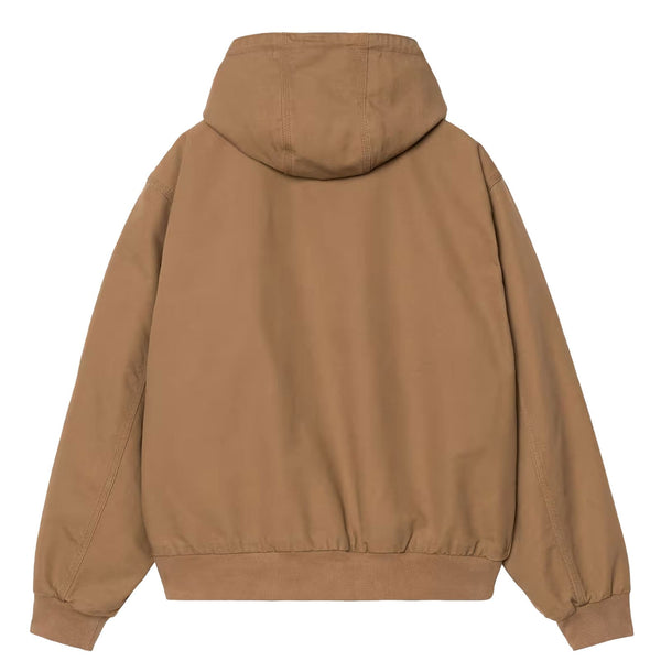 Veste Carhartt  à capuche Brun Vue de dos