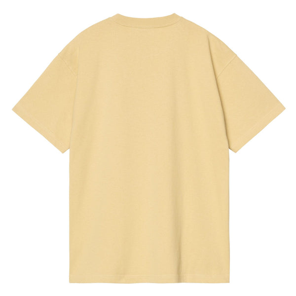 T-shirt Carhartt Jaune vue de dos